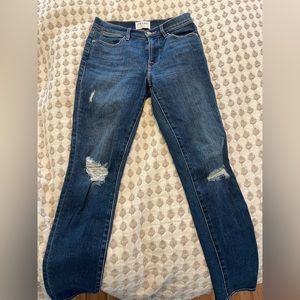 FRAME le high skinny size 27